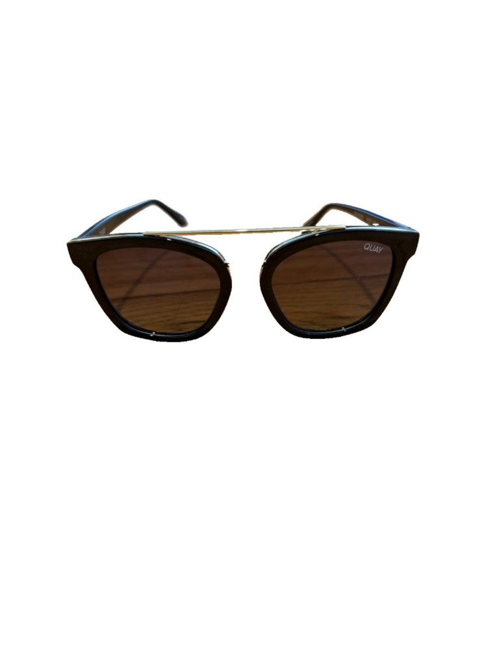 Quay Sweet Dreams Polarized Sunglasses Black Gold